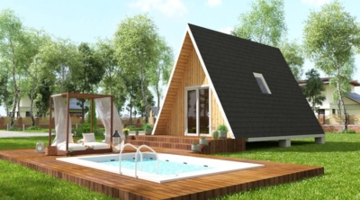 ساخت کلبه‌های تفریحی و ویلایی